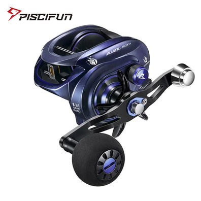 Piscifun Alijoz 400 Baitcaster 8+1BB 17Kg/38Lb Max Drag 8.1:1/6.6:1